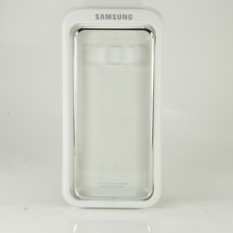 Ốp Lưng Samsung Galaxy S8 Plus Clear Cover được đính màu viền xung quanh và ốp lưng trong suốt để lộ  thân máy vô cùng sang chảnh 